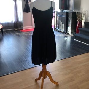 Black sun dress